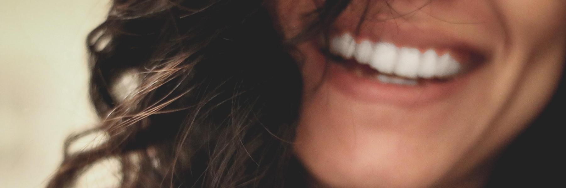 Woman smiling