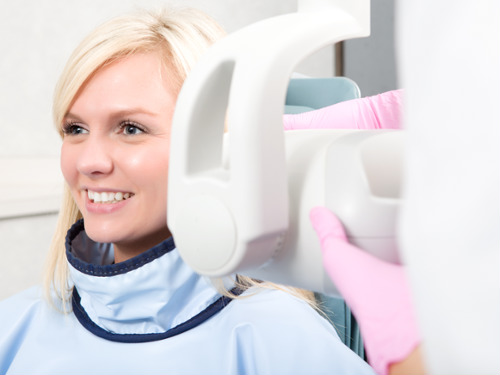 patient getting digital x-ray in High Point, NC